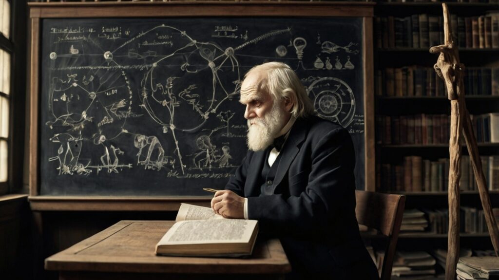 Darwin's Radical Shift in Perspective